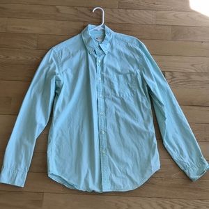J. Crew Long Sleeve Button Down light blue